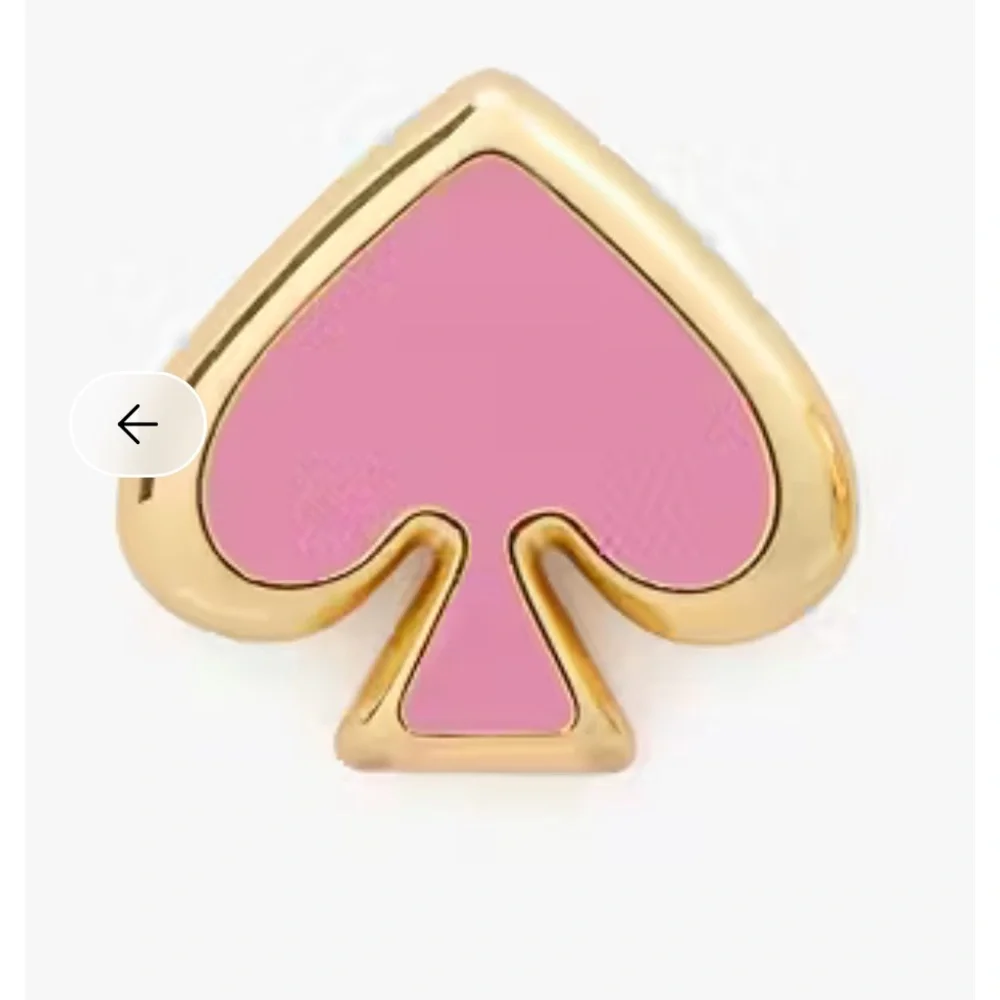 Kate Spade Surf Pink Enamel Stud Earrings NWT - Picture 5 of 5